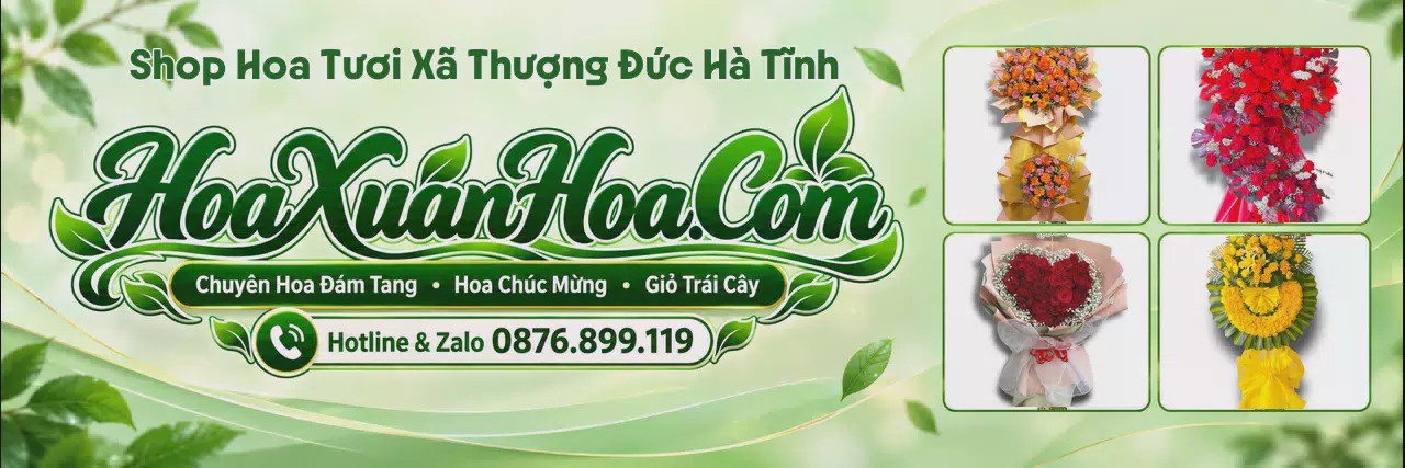 Ảnh bìa Cửa Hàng Bán Hoa Tươi Tại Xã Thượng Đức Hà Tĩnh - Giao Hoa Tận Nơi