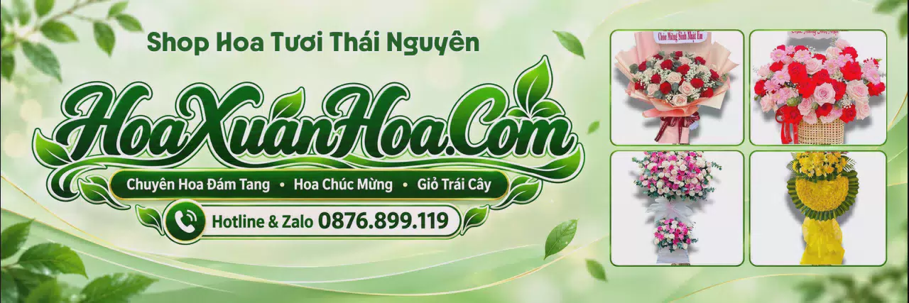 Ảnh bìa Tiệm Hoa Tươi Tại Thái Nguyên - Dịch Vụ Giao Hoa Tận Nơi
