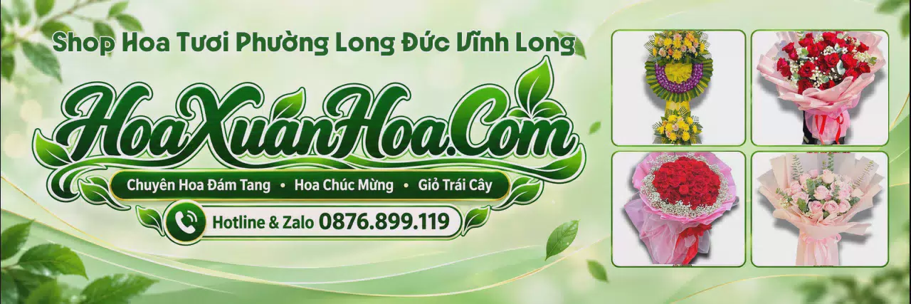 Ảnh bìa Shop Hoa Tươi Tại Phường Long Đức Vĩnh Long - Tiệm Hoa Tươi Giao Tận Nhà