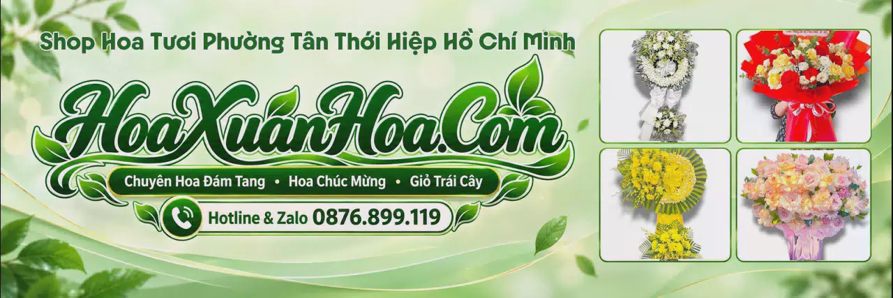 Ảnh bìa Cửa Hàng Hoa Tươi Tại Phường Tân Thới Hiệp Hồ Chí Minh - Shop Hoa Giao Nhanh Trong Ngày