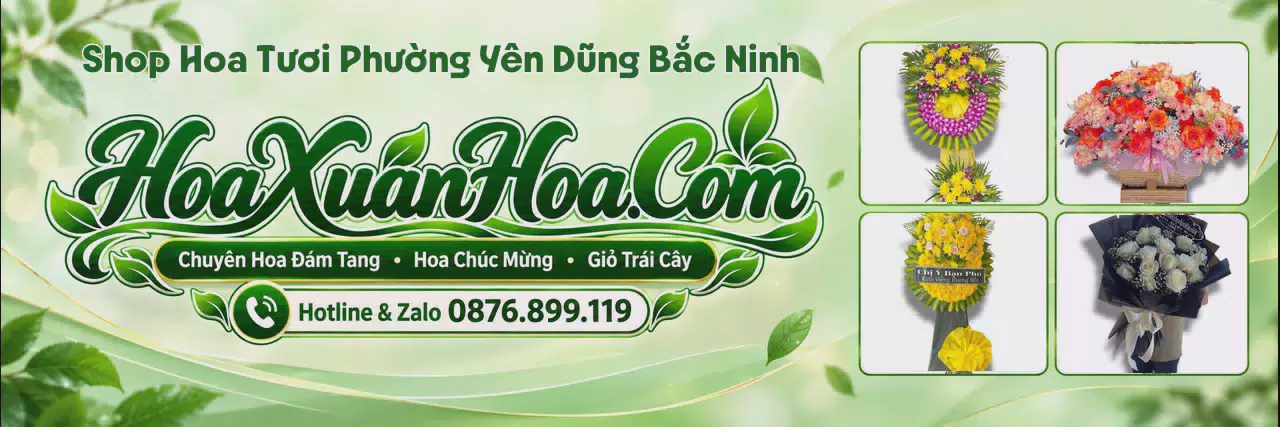 Ảnh bìa Shop Hoa Tươi Tại Phường Yên Dũng Bắc Ninh - Dịch Vụ Hoa Tươi Giao Nhanh