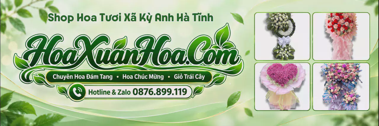 Ảnh bìa Tiệm Hoa Tươi Tại Xã Kỳ Anh Hà Tĩnh - Giao Hoa Tận Nơi