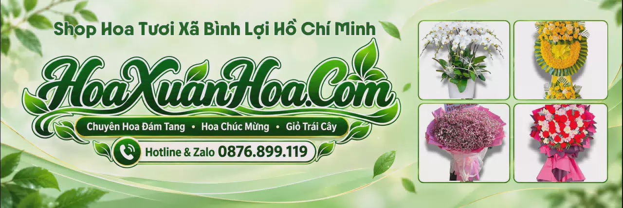 Ảnh bìa Cửa Hàng Bán Hoa Tươi Tại Xã Bình Lợi Hồ Chí Minh - Dịch Vụ Hoa Tươi Tận Nơi