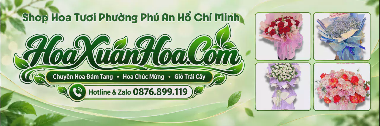 Ảnh bìa Shop Hoa Tươi Tại Phường Phú An Hồ Chí Minh - Tiệm Hoa Giao Nhanh