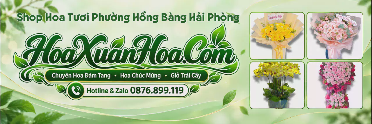 Ảnh bìa Tiệm Hoa Tươi Tại Phường Hồng Bàng Hải Phòng - Đặt Hoa Nhanh Trong Ngày