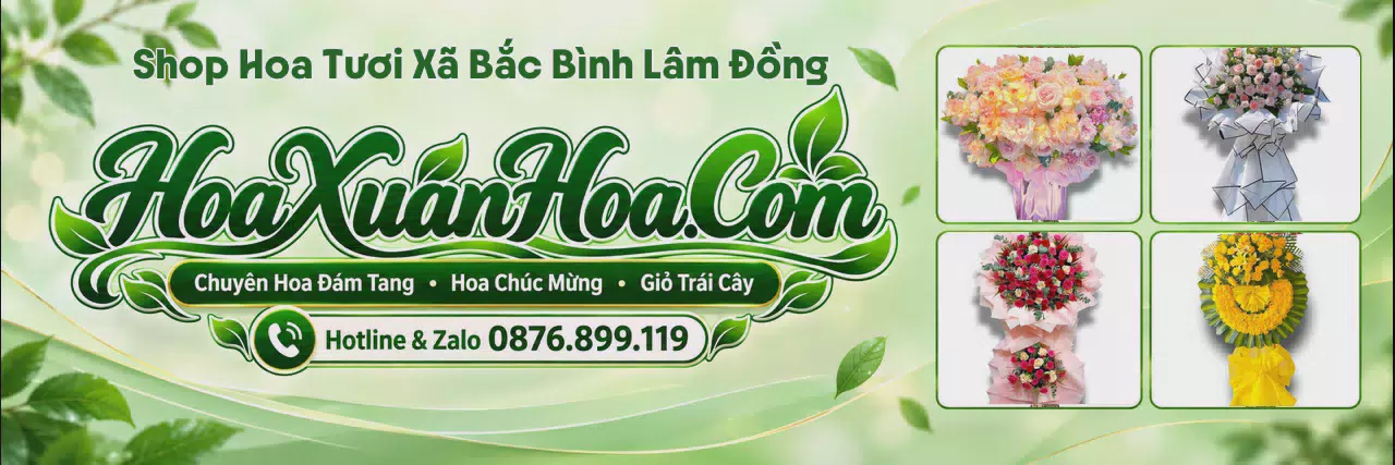 Ảnh bìa Cửa Hàng Hoa Tươi Tại Xã Bắc Bình Lâm Đồng - Giao Hoa Tận Nơi