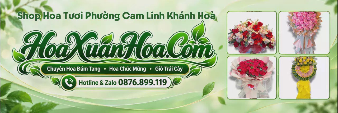 Ảnh bìa Cửa Hàng Hoa Tươi Tại Phường Cam Linh Khánh Hoà - Đặt Hoa Tươi Giao Tận Nơi