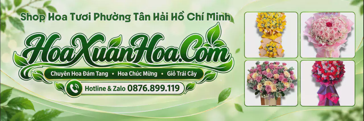 Ảnh bìa Tiệm Hoa Tươi Tại Phường Tân Hải Hồ Chí Minh - Tiệm Hoa Tươi Gần Đây