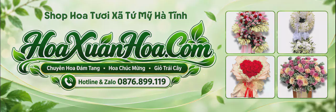 Ảnh bìa Tiệm Hoa Tươi Tại Xã Tứ Mỹ Hà Tĩnh - Tiệm Hoa Giao Nhanh