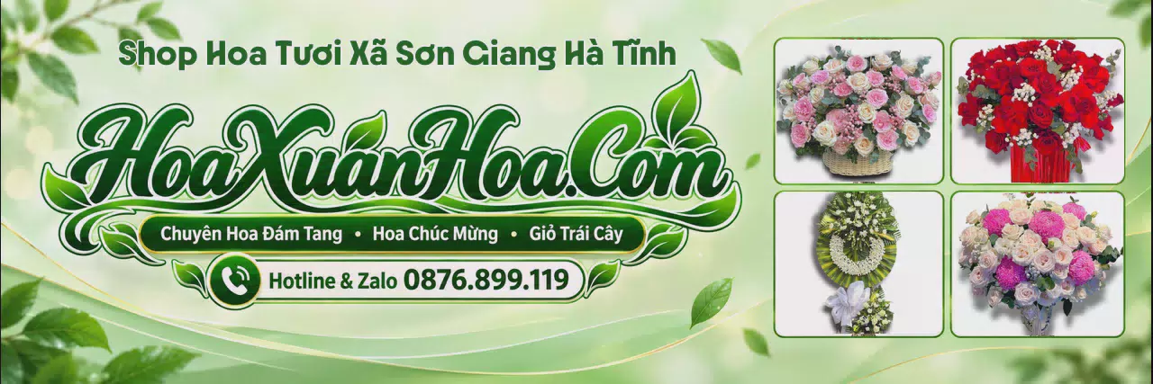Ảnh bìa Đặt Hoa Tươi Tại Xã Sơn Giang Hà Tĩnh - Giao Hoa Tận Địa Chỉ