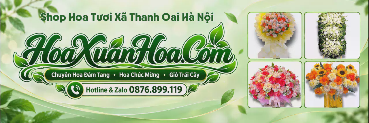 Ảnh bìa Tiệm Hoa Tươi Tại Xã Thanh Oai Hà Nội - Tiệm Hoa Tươi Giao Tận Nhà