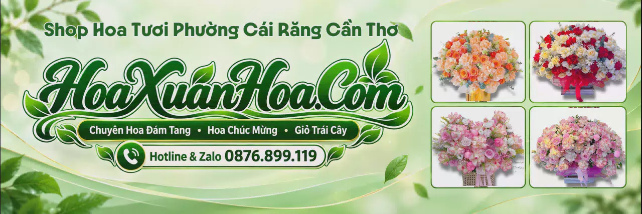 Ảnh bìa Shop Hoa Tươi Tại Phường Cái Răng Cần Thơ - Shop Hoa Tươi Giao Trong Ngày