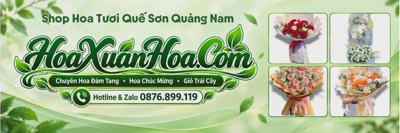 Ảnh bìa Cửa Hàng Hoa Tươi Tại Quế Sơn Quảng Nam - Đặt Hoa Online Giao Tận Nhà