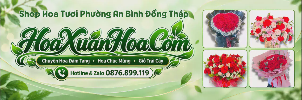 Ảnh bìa Shop Hoa Tươi Tại Phường An Bình Đồng Tháp - Đặt Hoa Online Giao Tận Nhà
