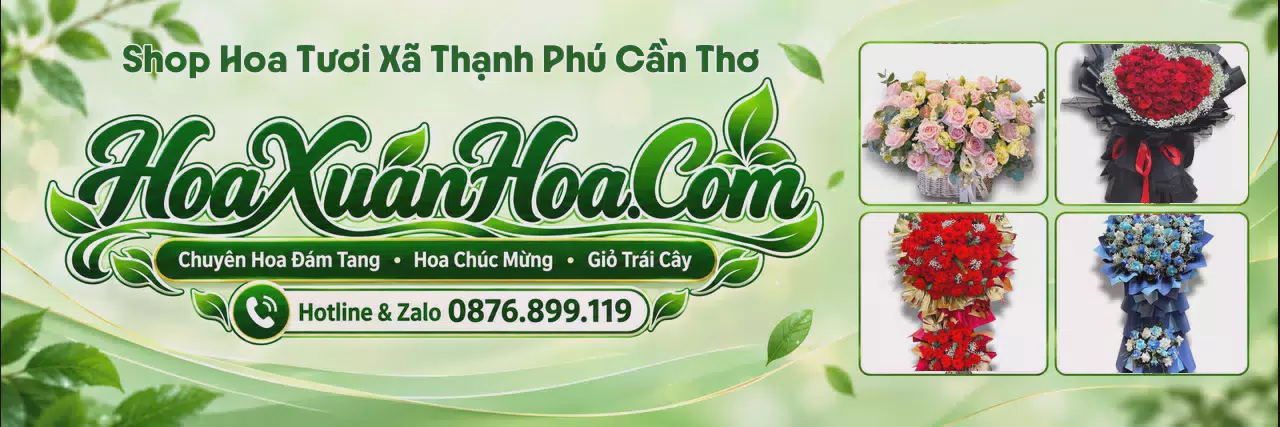 Ảnh bìa Cửa Hàng Bán Hoa Tươi Tại Xã Thạnh Phú Cần Thơ - Tiệm Hoa Tươi Gần Đây