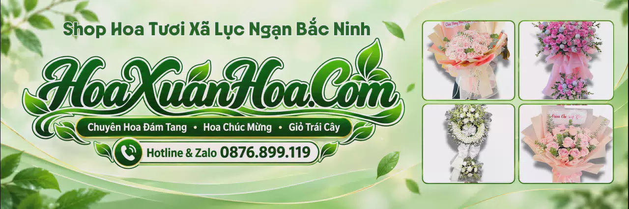 Ảnh bìa Tiệm Hoa Tươi Tại Xã Lục Ngạn Bắc Ninh - Dịch Vụ Giao Hoa Tận Nơi