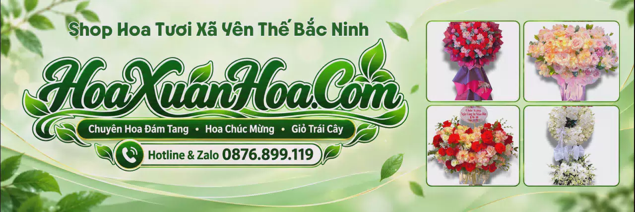Ảnh bìa Shop Hoa Tươi Tại Xã Yên Thế Bắc Ninh - Dịch Vụ Hoa Tươi Tận Nơi