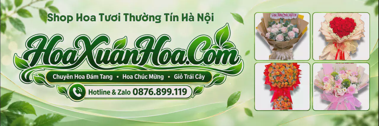 Ảnh bìa Shop Bán Hoa Tươi Tại Thường Tín Hà Nội - Dịch Vụ Hoa Tươi Tận Nơi