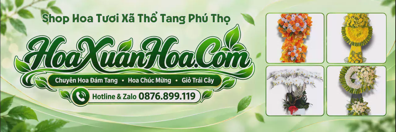 Ảnh bìa Cửa Hàng Bán Hoa Tươi Tại Xã Thổ Tang Phú Thọ - Tiệm Hoa Tươi Gần Đây