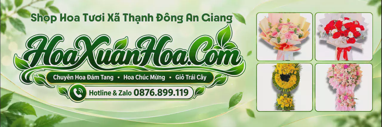 Ảnh bìa Tiệm Hoa Tươi Tại Xã Thạnh Đông An Giang - Dịch Vụ Hoa Tươi Giao Nhanh