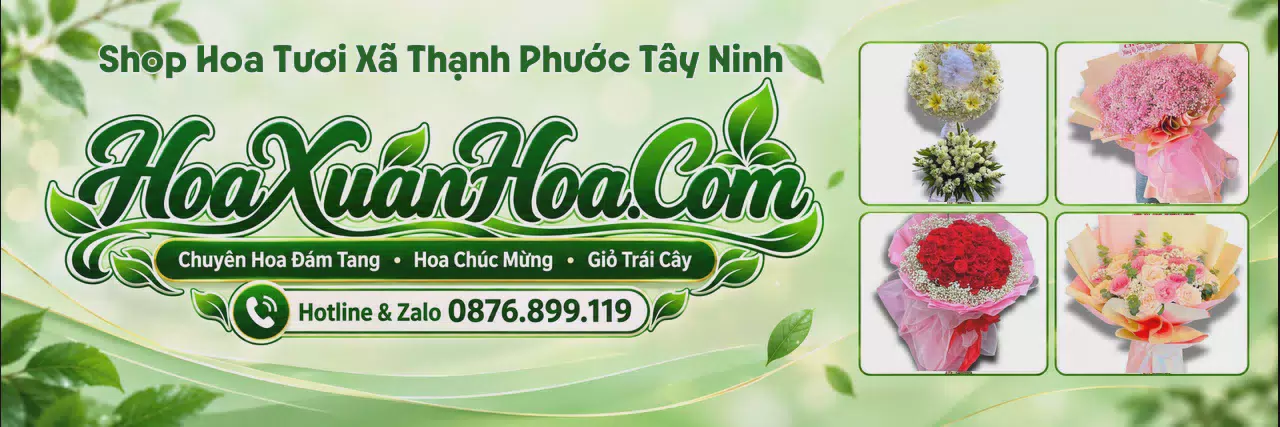 Ảnh bìa Shop Hoa Tươi Tại Xã Thạnh Phước Tây Ninh - Tiệm Hoa Tươi Giao Nhanh