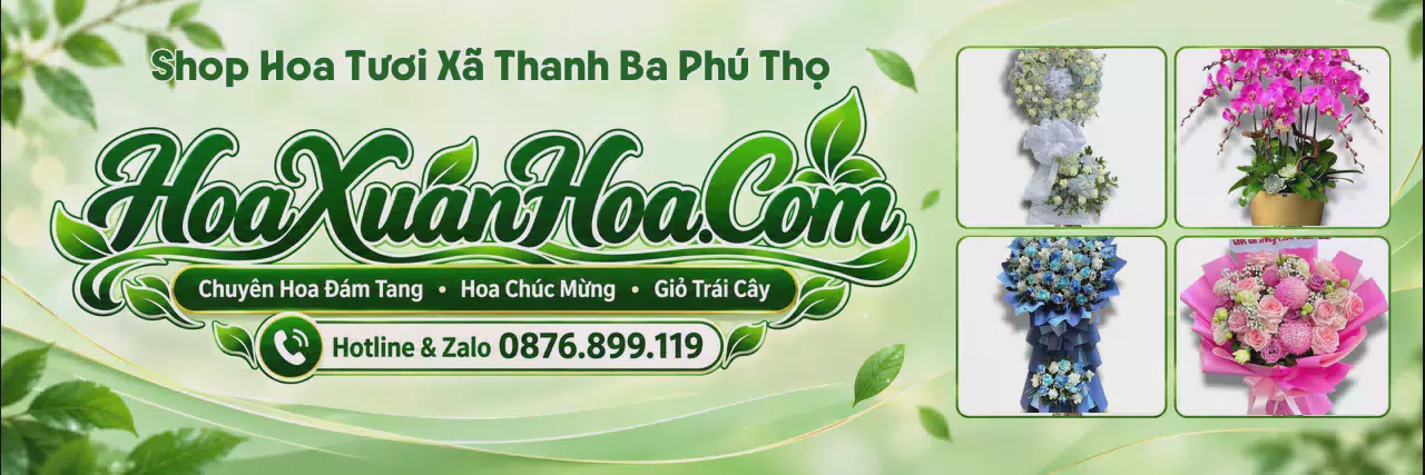 Ảnh bìa Shop Hoa Tươi Tại Xã Thanh Ba Phú Thọ - Dịch Vụ Hoa Tươi Tận Nơi