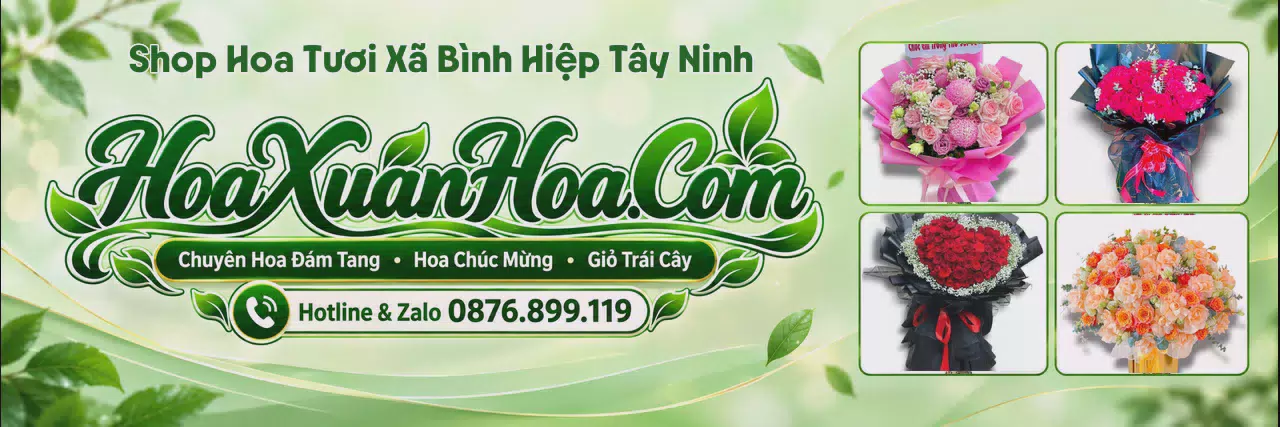 Ảnh bìa Cửa Hàng Hoa Tươi Tại Xã Bình Hiệp Tây Ninh - Đặt Hoa Tươi Trực Tuyến