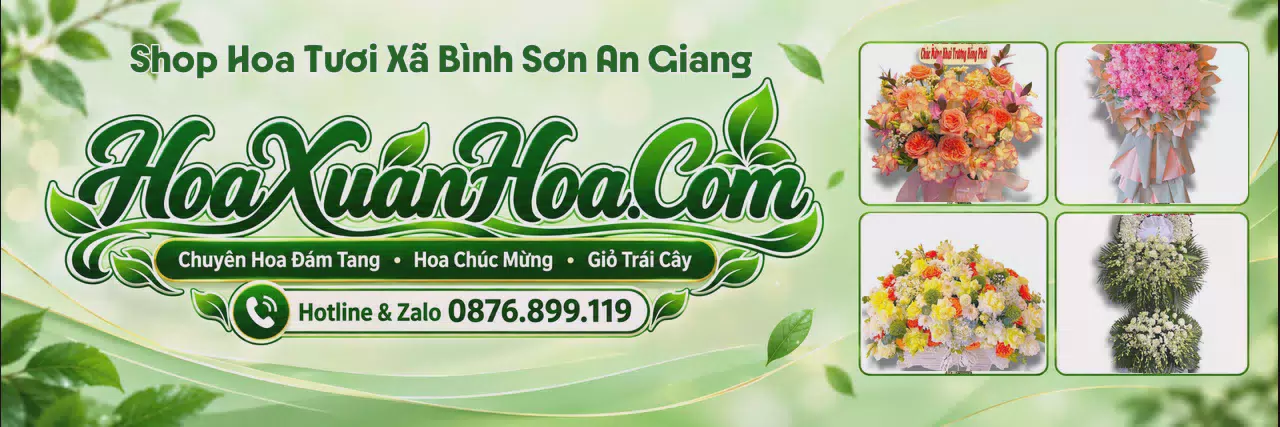 Ảnh bìa Tiệm Hoa Tươi Tại Xã Bình Sơn An Giang - Tiệm Hoa Giao Hoa Tận Nhà