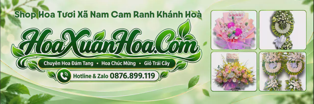 Ảnh bìa Tiệm Hoa Tươi Tại Xã Nam Cam Ranh Khánh Hoà - Đặt Hoa Dễ Dàng Nhanh Chóng