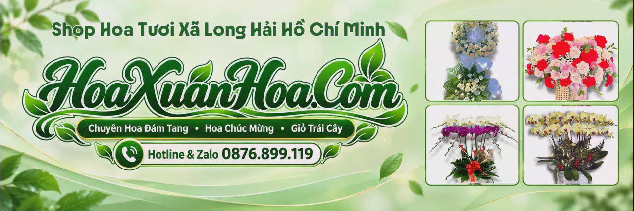 Ảnh bìa Tiệm Hoa Tươi Tại Xã Long Hải Hồ Chí Minh - Đặt Hoa Nhanh Trong Ngày