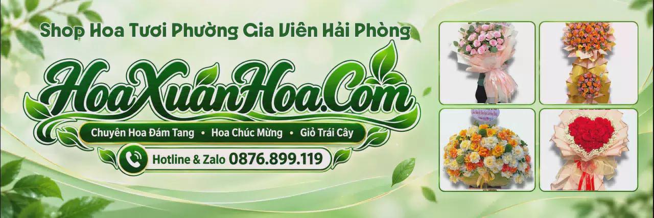 Ảnh bìa Shop Hoa Tươi Tại Phường Gia Viên Hải Phòng - Shop Hoa Giao Nhanh Trong Ngày