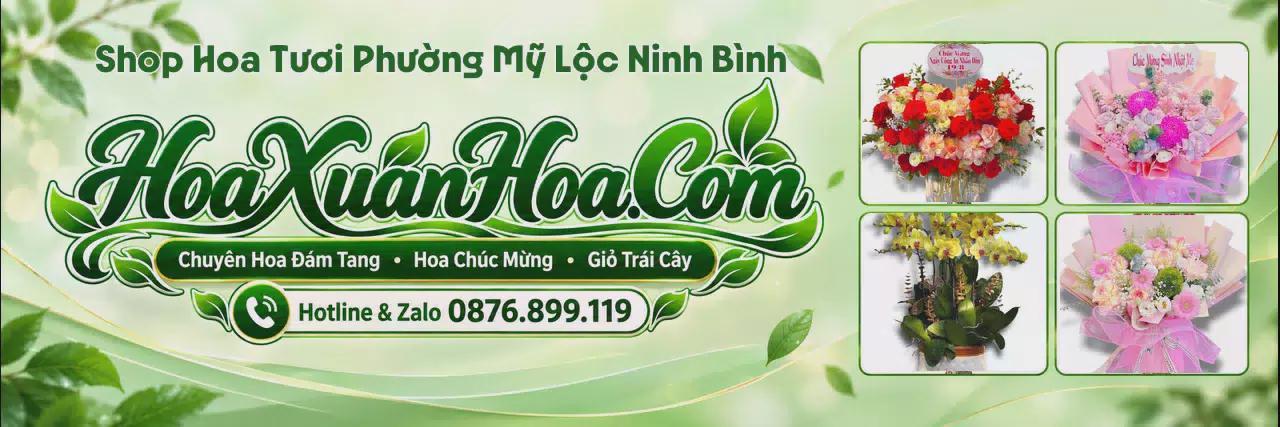 Ảnh bìa Cửa Hàng Hoa Tươi Tại Phường Mỹ Lộc Ninh Bình - Tiệm Hoa Tươi Gần Đây
