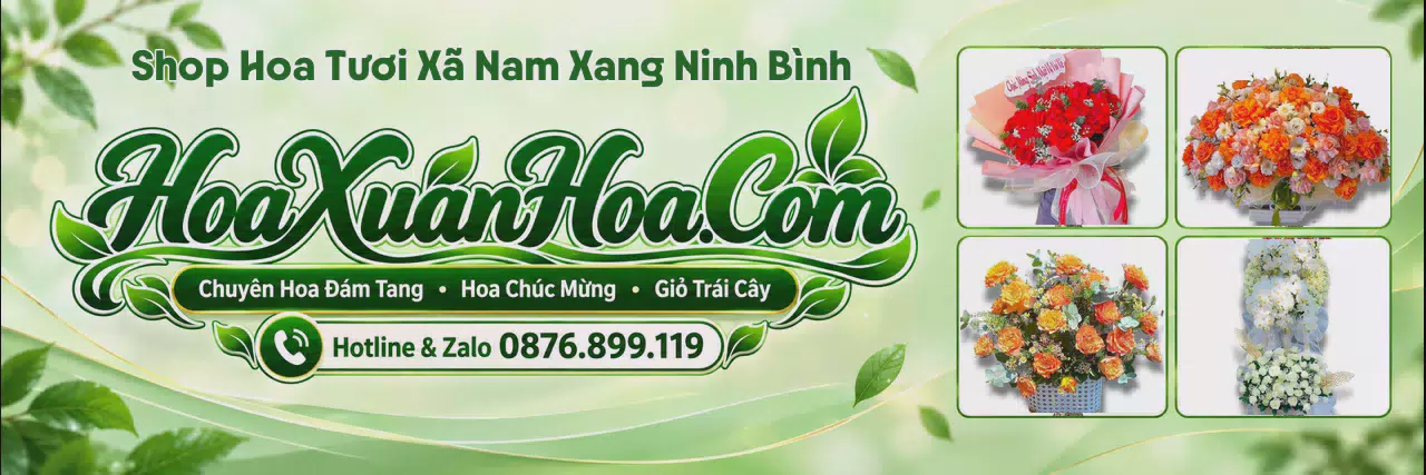 Ảnh bìa Shop Hoa Tươi Tại Xã Nam Xang Ninh Bình - Shop Hoa Tươi Đặt Trực Tuyến
