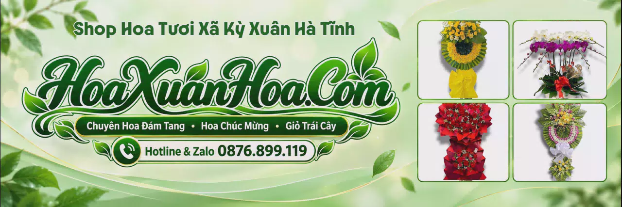 Ảnh bìa Shop Hoa Tươi Tại Xã Kỳ Xuân Hà Tĩnh - Giao Hoa Tận Địa Chỉ