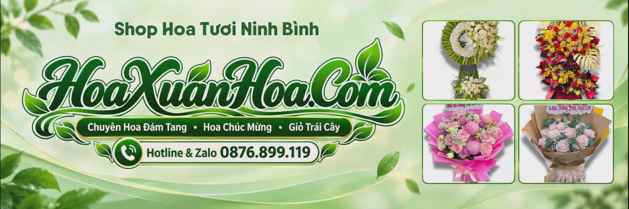 Ảnh bìa Tiệm Hoa Tươi Tại Ninh Bình - Shop Hoa Nhận Đơn Online