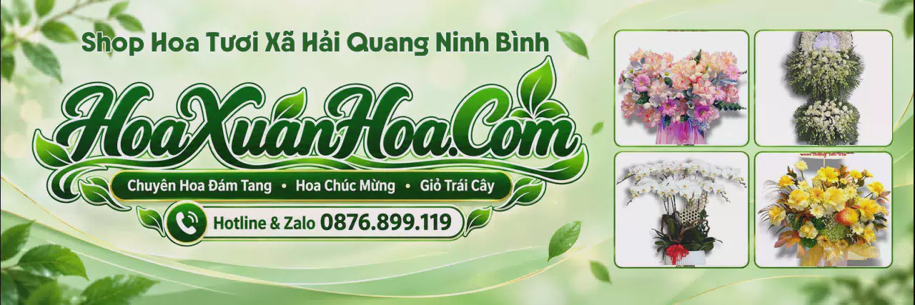 Ảnh bìa Tiệm Hoa Tươi Tại Xã Hải Quang Ninh Bình - Đặt Hoa Online Giao Nhanh