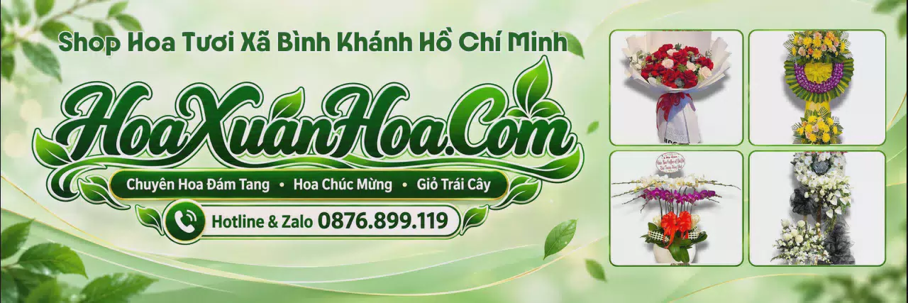 Ảnh bìa Shop Bán Hoa Tươi Tại Xã Bình Khánh Hồ Chí Minh - Shop Hoa Giao Tận Nhà