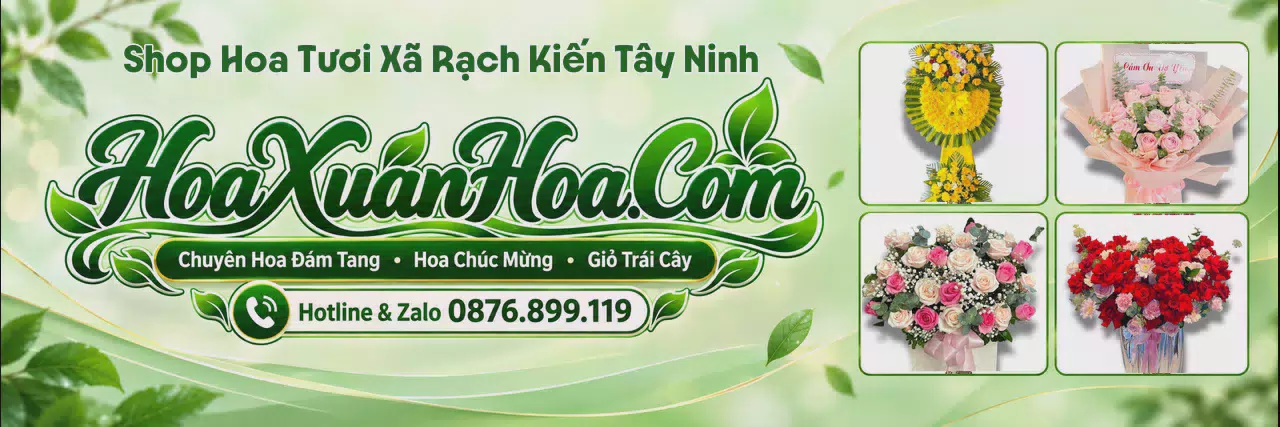 Ảnh bìa Cửa Hàng Hoa Tươi Tại Xã Rạch Kiến Tây Ninh - Giao Hoa Tận Địa Chỉ