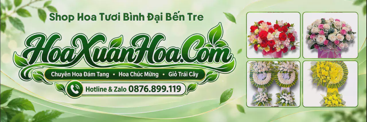 Ảnh bìa Đặt Hoa Tươi Tại Bình Đại Bến Tre - Đặt Hoa Tươi Giao Tận Nơi
