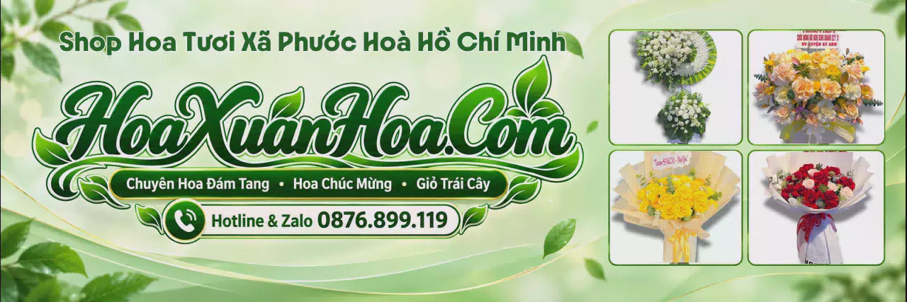 Ảnh bìa Đặt Hoa Tươi Tại Xã Phước Hoà Hồ Chí Minh - Nhận Đặt Hoa Online