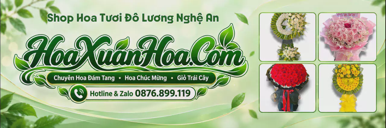 Ảnh bìa Tiệm Hoa Tươi Tại Đô Lương Nghệ An - Đặt Hoa Nhanh Trong Ngày