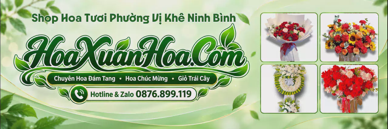 Ảnh bìa Shop Hoa Tươi Tại Phường Vị Khê Ninh Bình - Đặt Hoa Tươi Nhanh Chóng