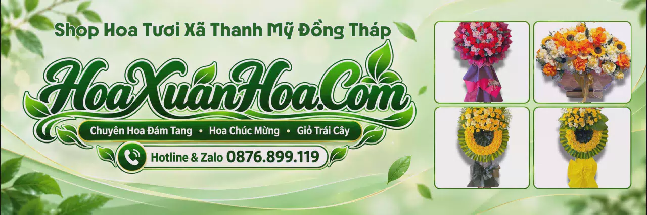 Ảnh bìa Cửa Hàng Bán Hoa Tươi Tại Xã Thanh Mỹ Đồng Tháp - Tiệm Hoa Tươi Giao Nhanh