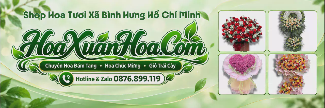 Ảnh bìa Đặt Hoa Tươi Tại Xã Bình Hưng Hồ Chí Minh - Tiệm Hoa Giao Hoa Tận Nhà