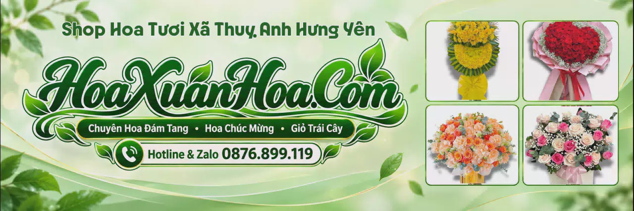 Ảnh bìa Shop Bán Hoa Tươi Tại Xã Thuỵ Anh Hưng Yên - Đặt Hoa Tươi Trực Tuyến