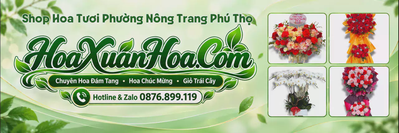 Ảnh bìa Shop Hoa Tươi Tại Phường Nông Trang Phú Thọ - Đặt Hoa Tươi Trực Tuyến