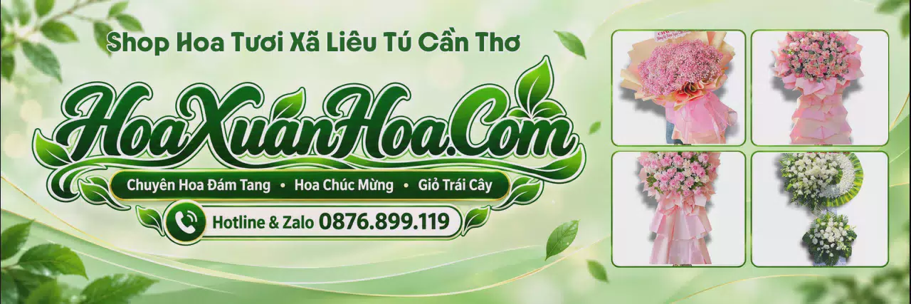 Ảnh bìa Tiệm Hoa Tươi Tại Xã Liêu Tú Cần Thơ - Đặt Hoa Tươi Nhanh Chóng
