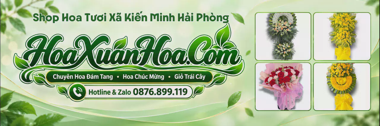 Ảnh bìa Tiệm Hoa Tươi Tại Xã Kiến Minh Hải Phòng - Shop Hoa Tươi Giao Trong Ngày