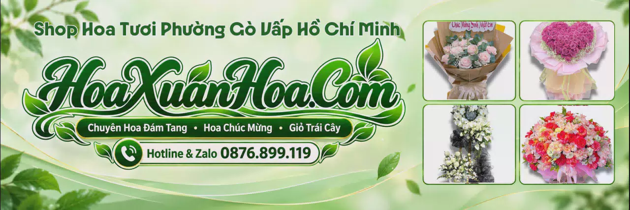 Ảnh bìa Đặt Hoa Tươi Tại Phường Gò Vấp Hồ Chí Minh - Đặt Hoa Tươi Giao Tận Nơi