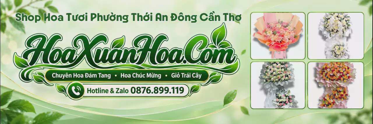 Ảnh bìa Cửa Hàng Hoa Tươi Tại Phường Thới An Đông Cần Thơ - Đặt Hoa Online Giao Nhanh